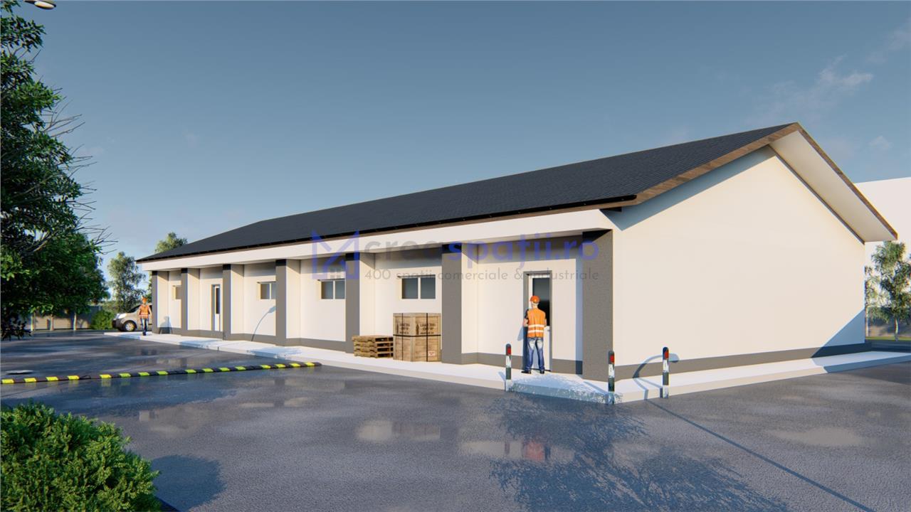 Hale, spatii comerciale de inchiriat, Tg. Neamt, 2001200mp, DN15B, Lukoil