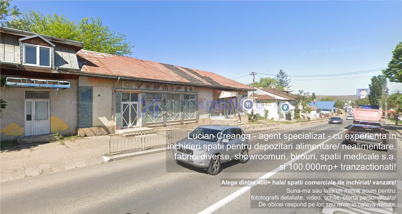 Spatii de la 401mp la 650mp, teren de la 699mp la 1400mp teren, DE  Podu Iloaiei