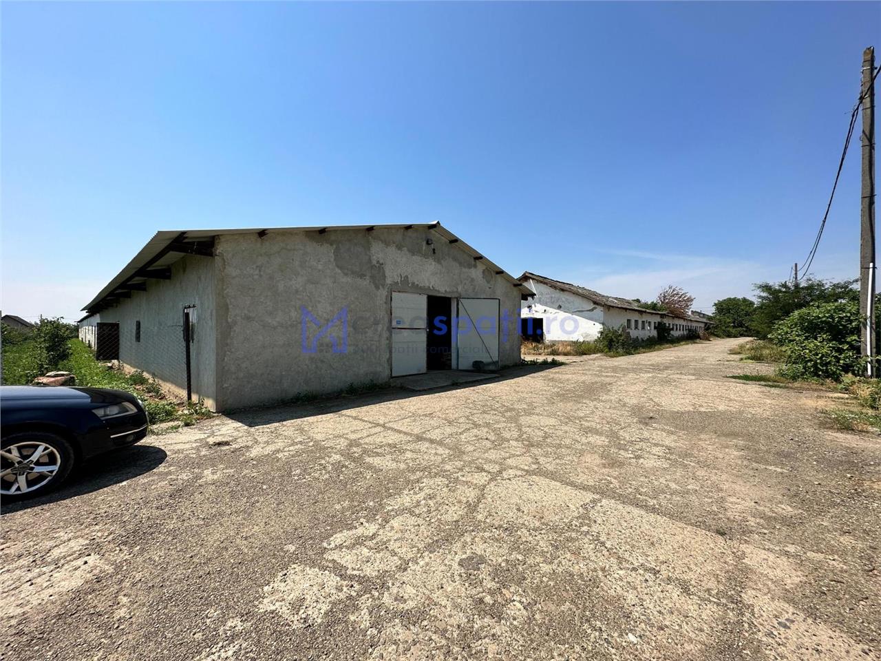 Hale pentru productie in Popricani  str. Principala 14, 1100mp