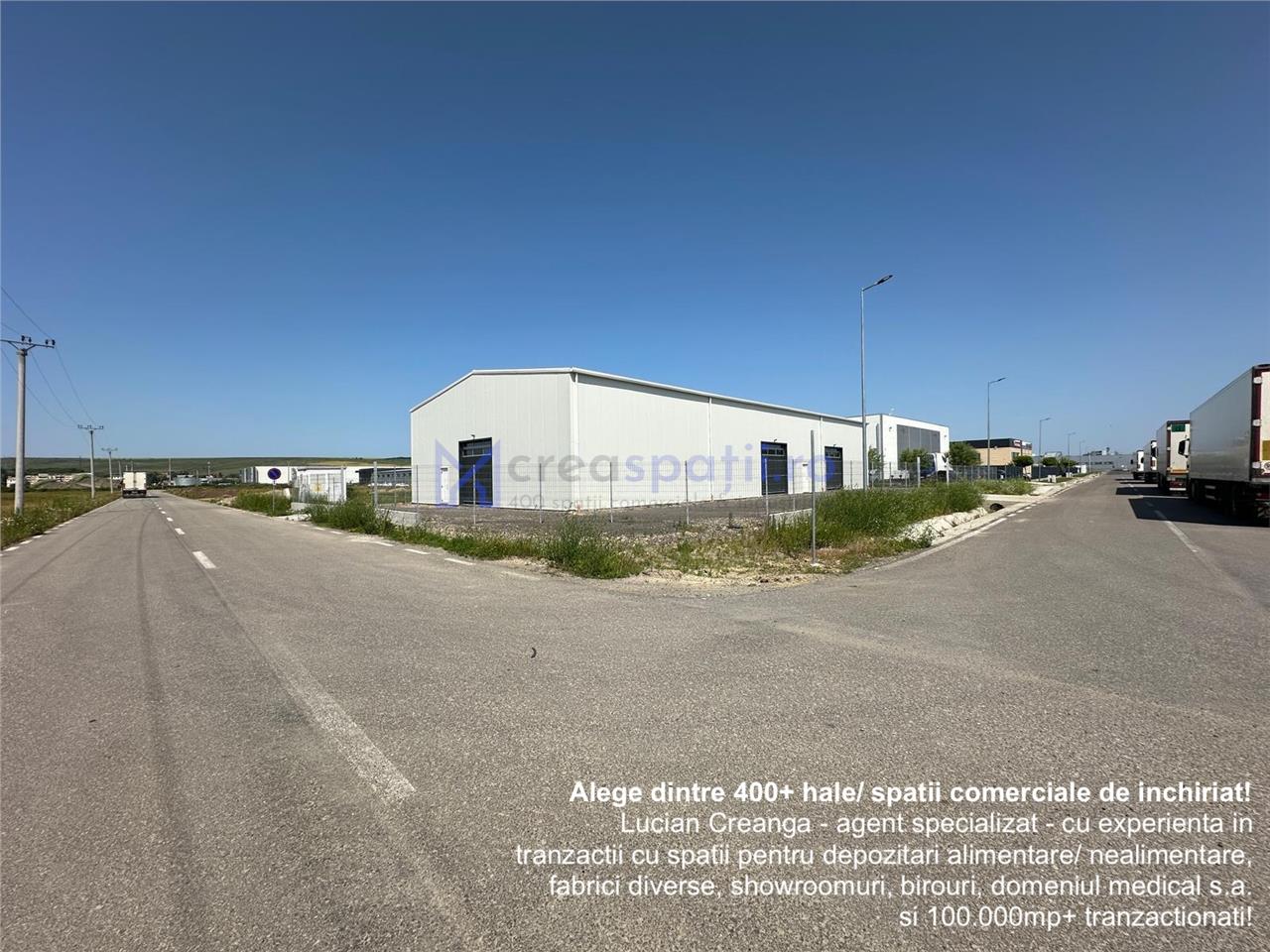 Hala/ showroom in intersectie, 598mp, sos. centura Iasi