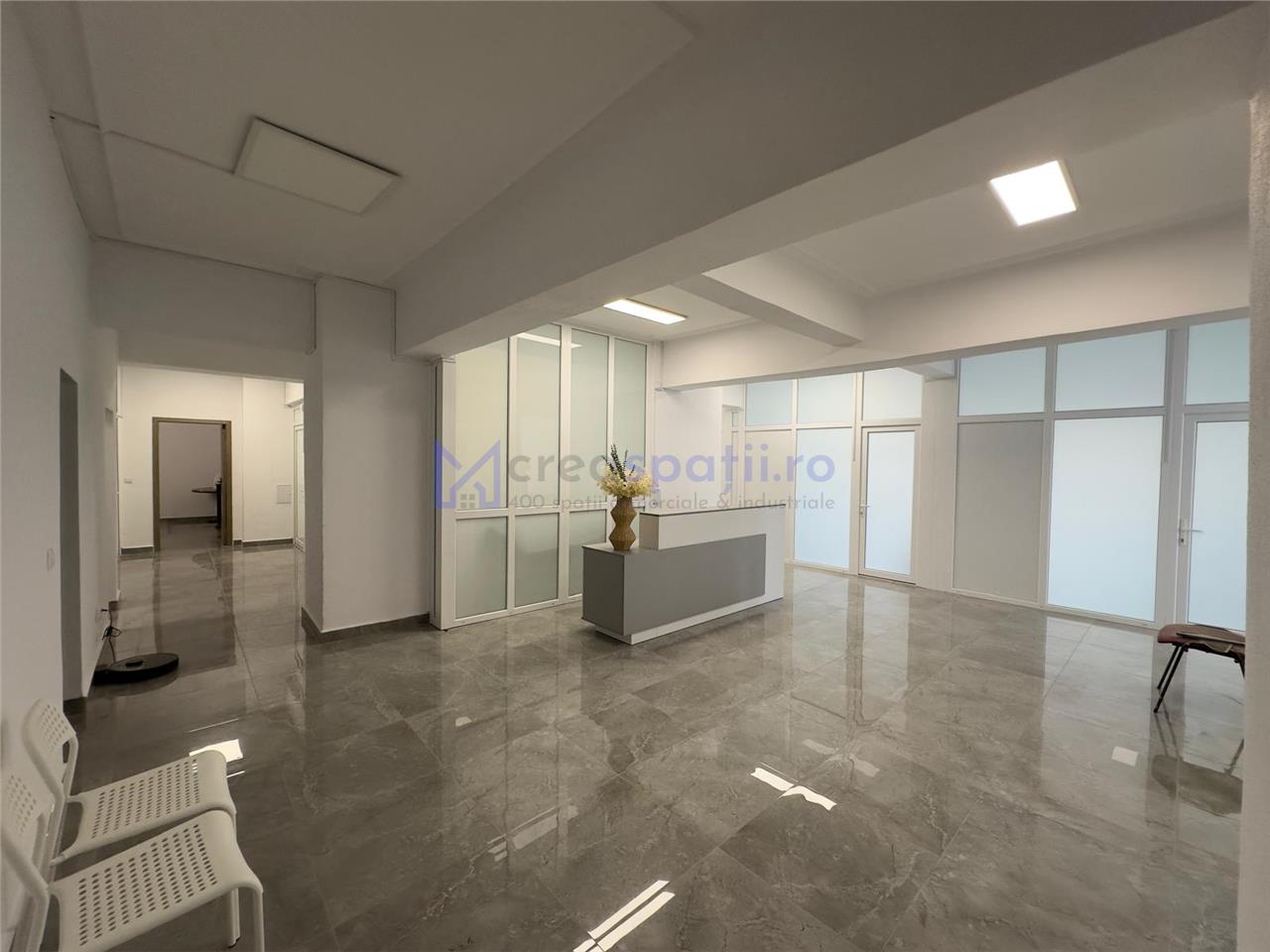 Spatiu clinica  8 cabinete noi  200mp, Centrul Civic Iasi