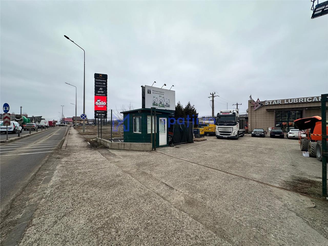 Spatiu 835mp, teren 2758mp, rond Mall Moldova