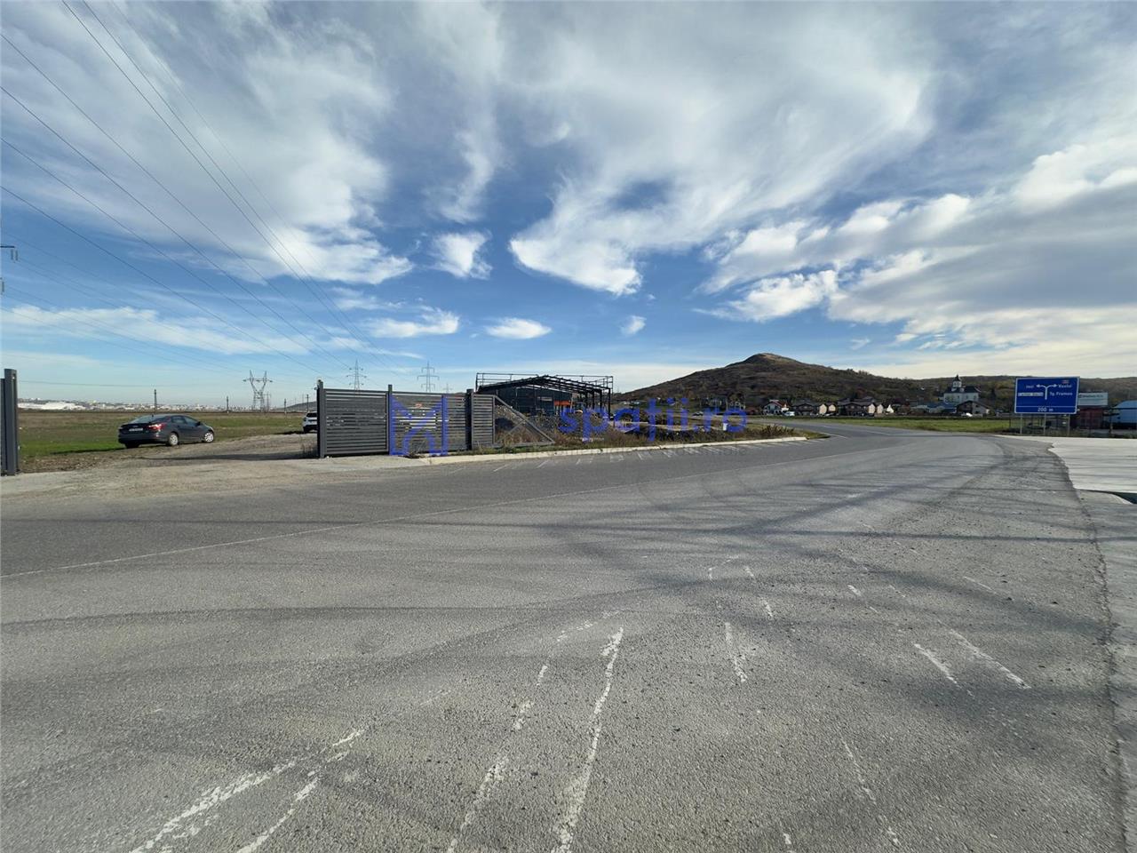 Hala/ showroom la centura Iasi, 300mp, Rond Uricani