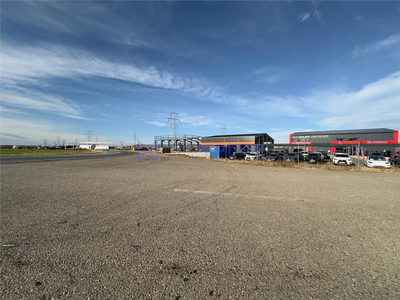 Hala/ showroom la centura Iasi, 300mp, Rond Uricani