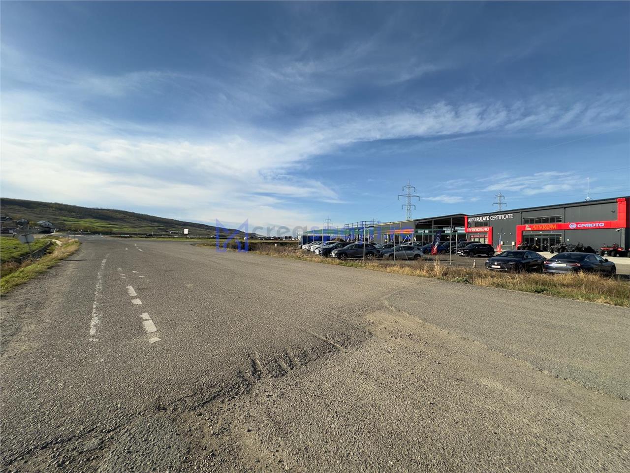 Hala/ showroom la centura Iasi, 300mp, Rond Uricani