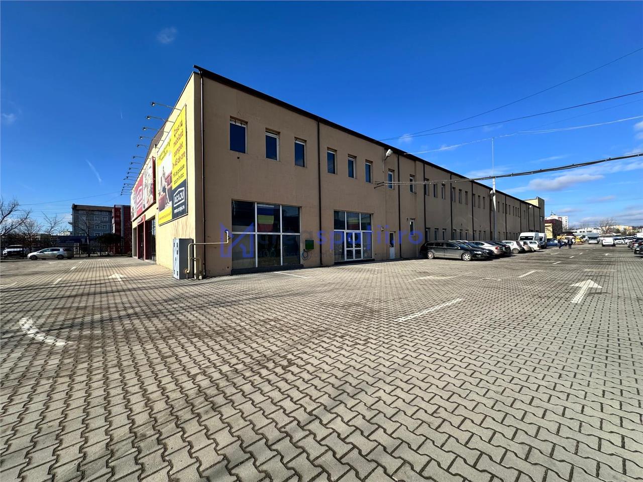 Spatii magazin, depozit, productie, de la 250mp la 550mp, zona Leroy Merlin