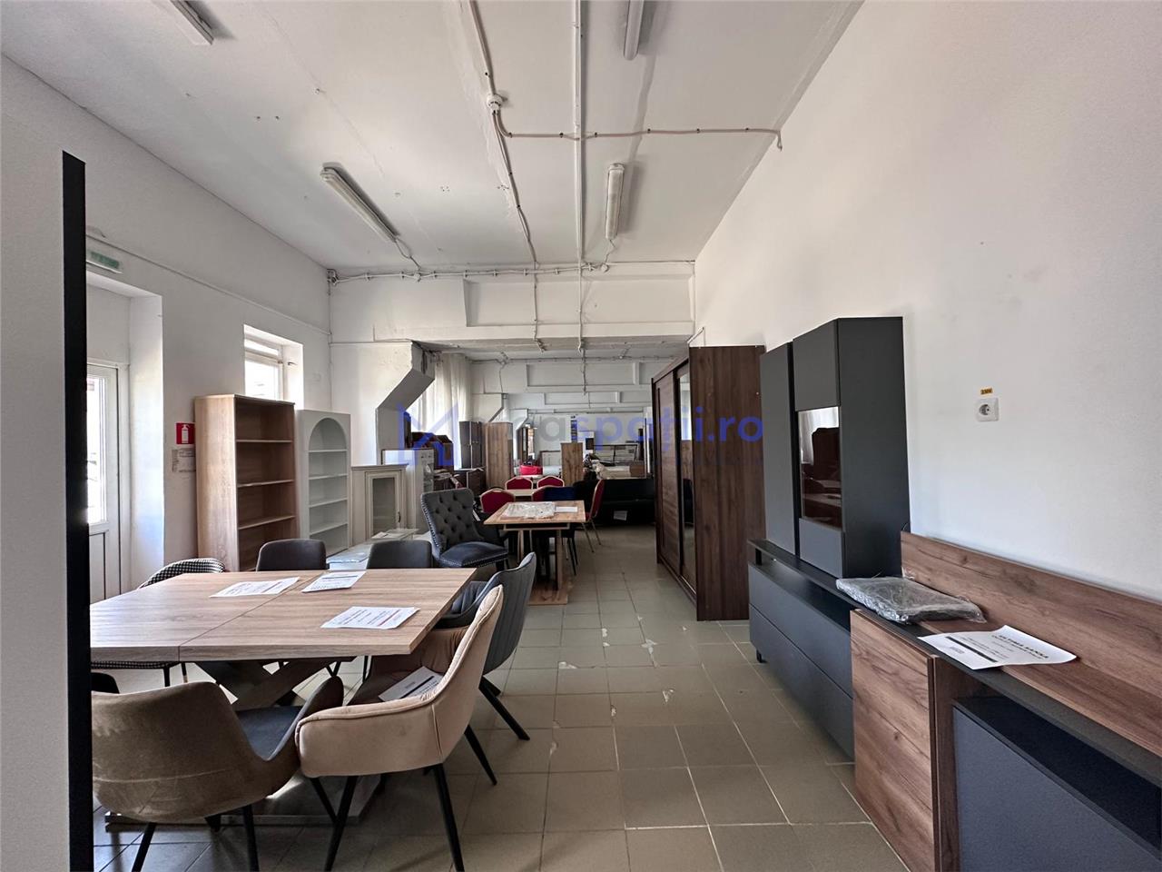 Spatii magazin, depozit, productie, de la 250mp la 550mp, zona Leroy Merlin