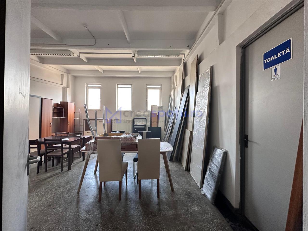 Spatii magazin, depozit, productie, de la 250mp la 550mp, zona Leroy Merlin