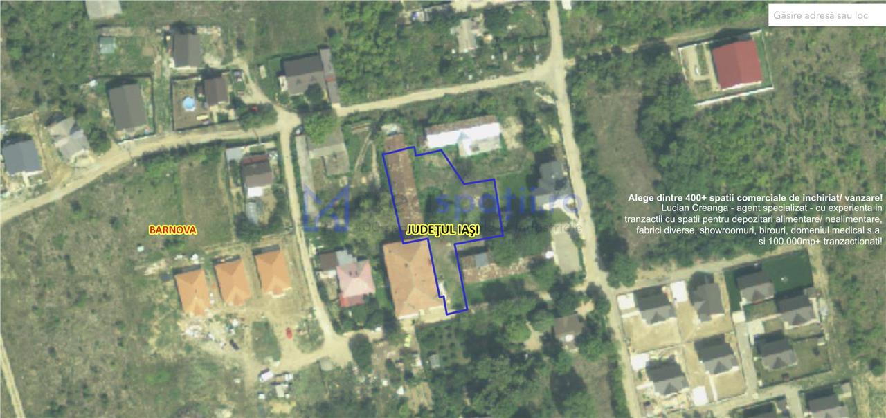 Spatiu versatil 296mp, teren 1766mp, Visan