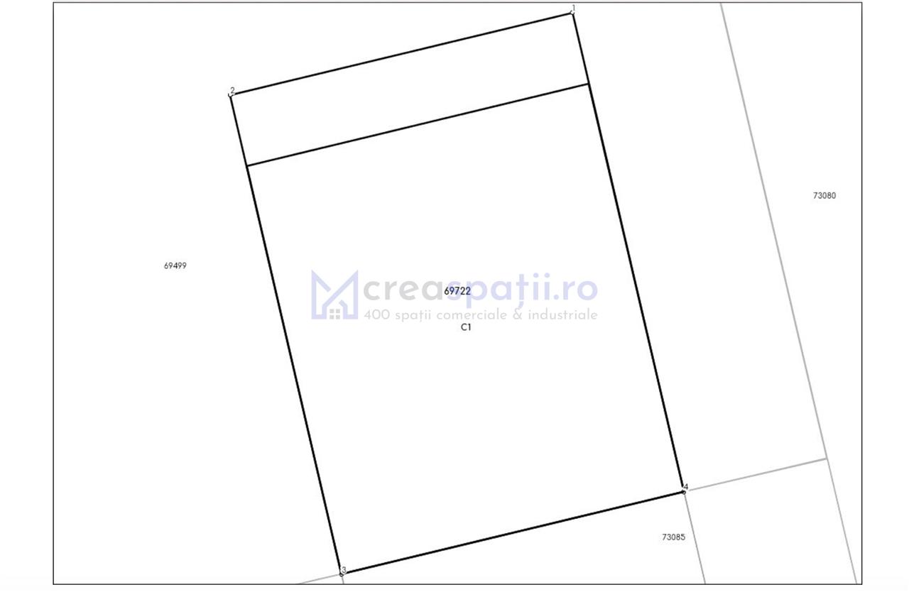Spatiu versatil 296mp, teren 1766mp, Visan