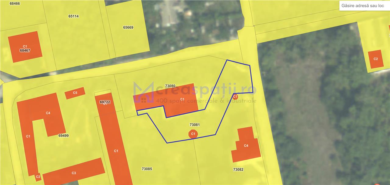 Spatiu versatil 296mp, teren 1766mp, Visan