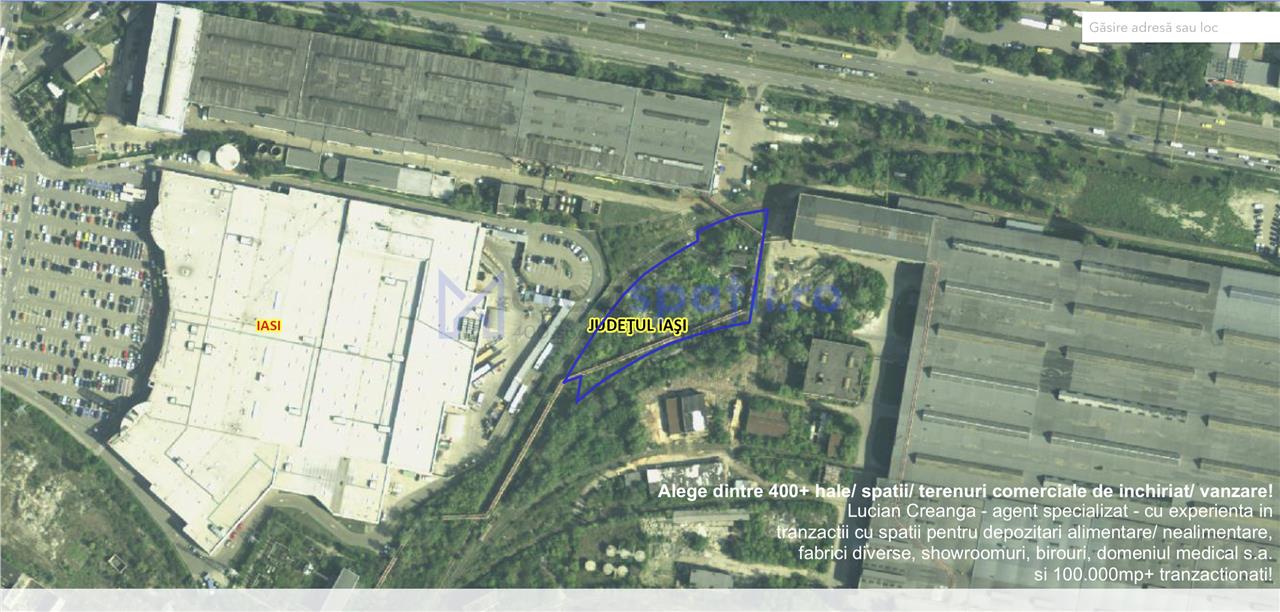 Teren deja construibil, 2050mp, zona Carrefour Felicia