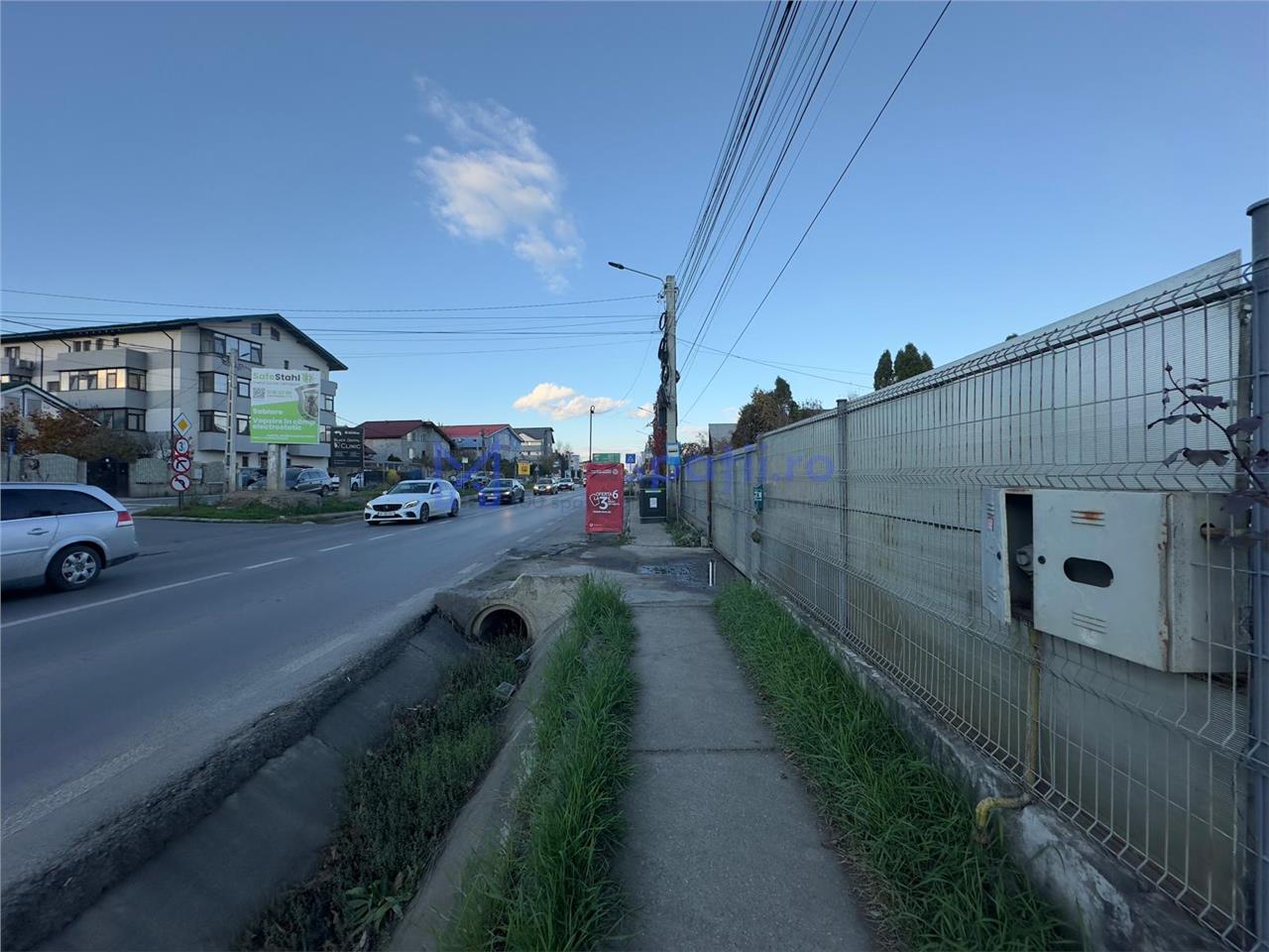 Spatiu/ hala langa intersectie cu Mega Image  sos. Nicolina