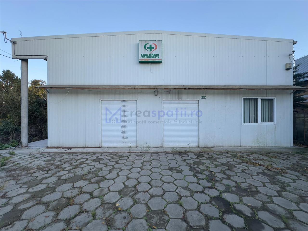 Spatiu/ hala langa intersectie cu Mega Image  sos. Nicolina