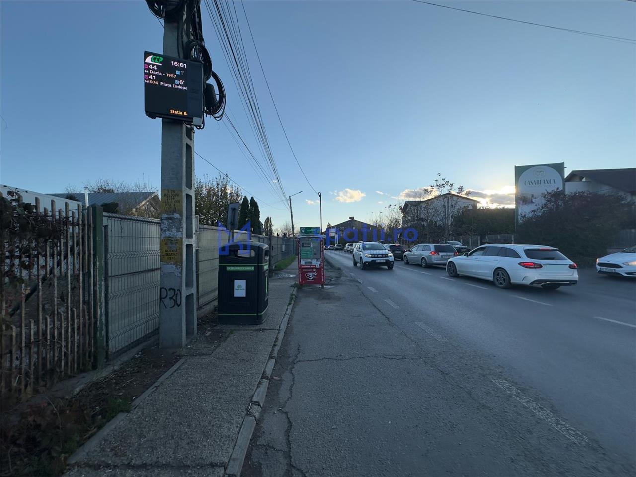 Spatiu/ hala langa intersectie cu Mega Image  sos. Nicolina