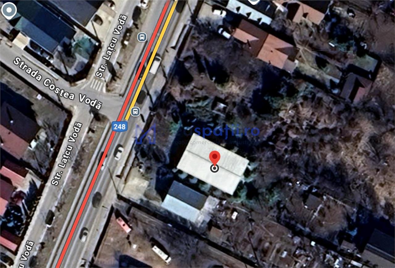 Spatiu/ hala langa intersectie cu Mega Image  sos. Nicolina