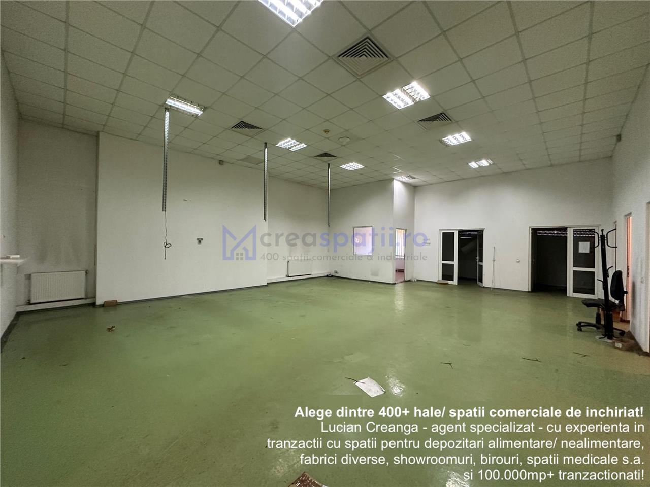 Spatiu/ hala langa intersectie cu Mega Image  sos. Nicolina