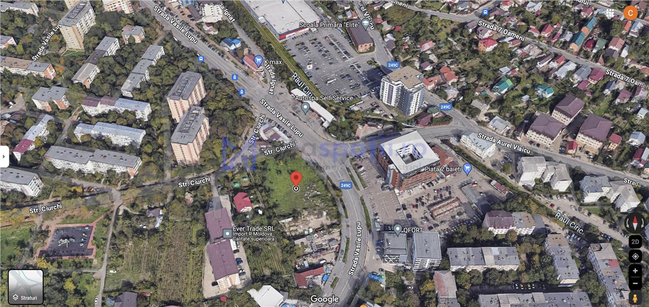 Teren comercial, 4510mp, intersectia Carrefour Doi Baieti