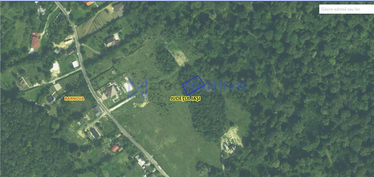 Teren parcele, de la 748mp la 3024mp, Barnova Sf. Ap. Petru