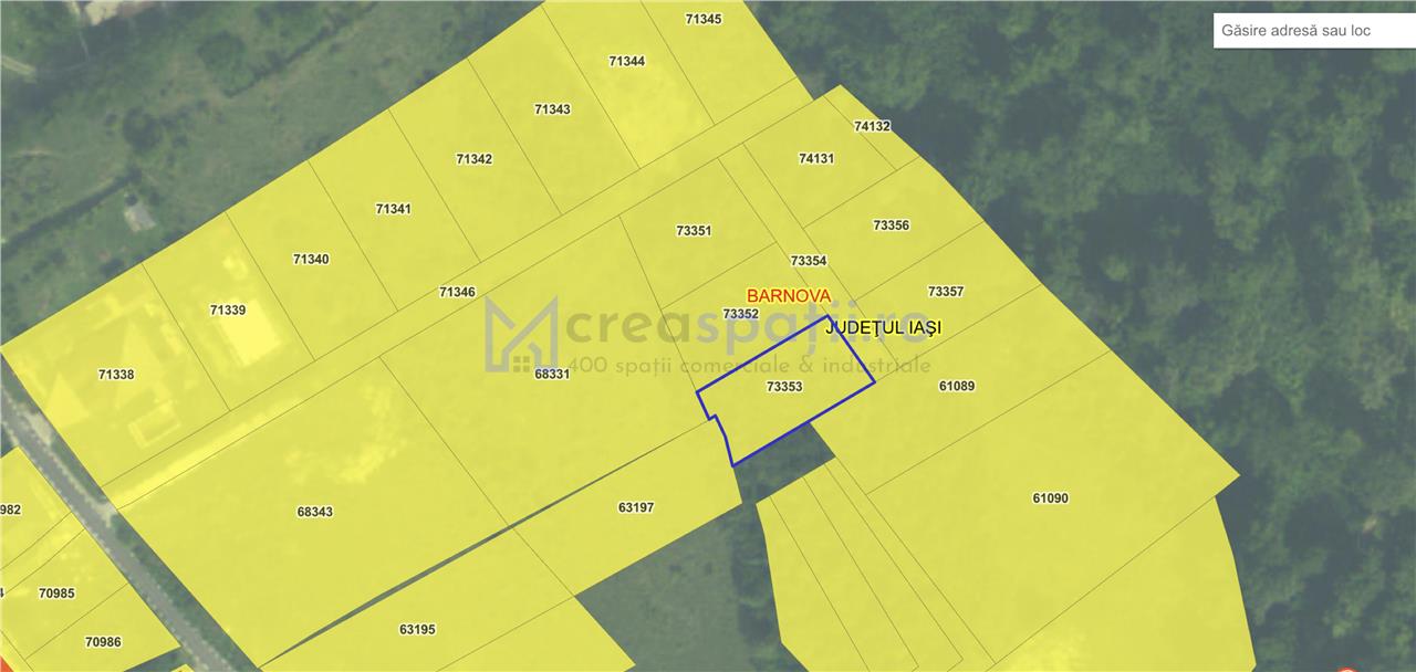 Teren parcele, de la 748mp la 3024mp, Barnova Sf. Ap. Petru