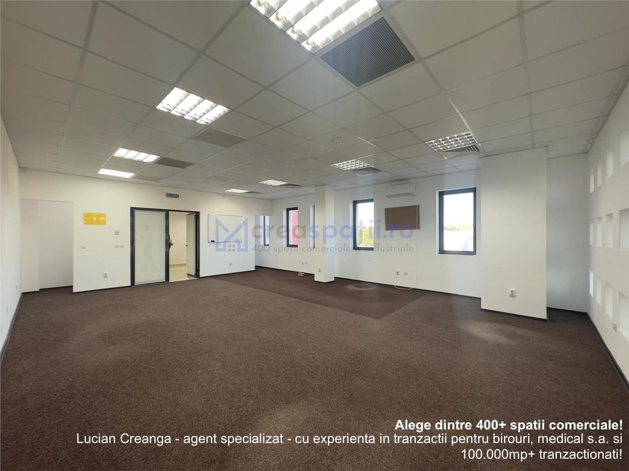 Spatiu birouri, sala conferinte, de la 83mp la 230mp, Parc Miroslava