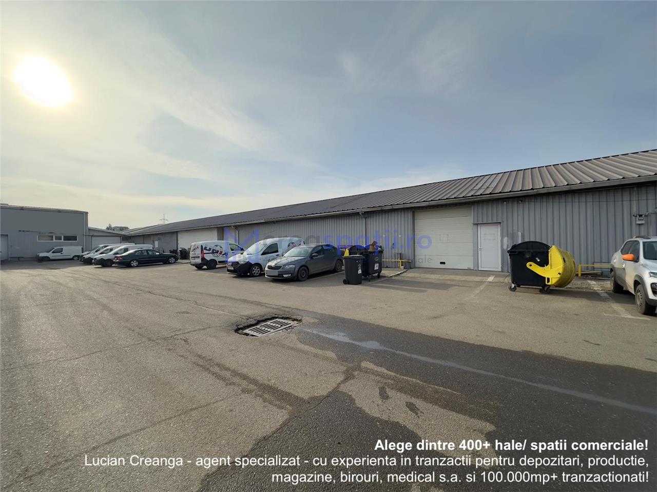 Hala de la 265mp la 530mp, centura, Tatarasi, intre Lidl si Kaufland