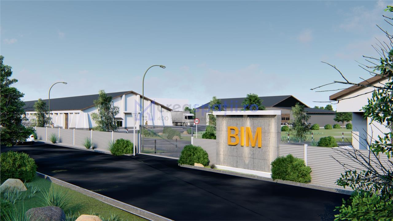 Hala depozitare, productie, showroom, de la 600mp la 1200mp, Lukoil Tg. Neamt