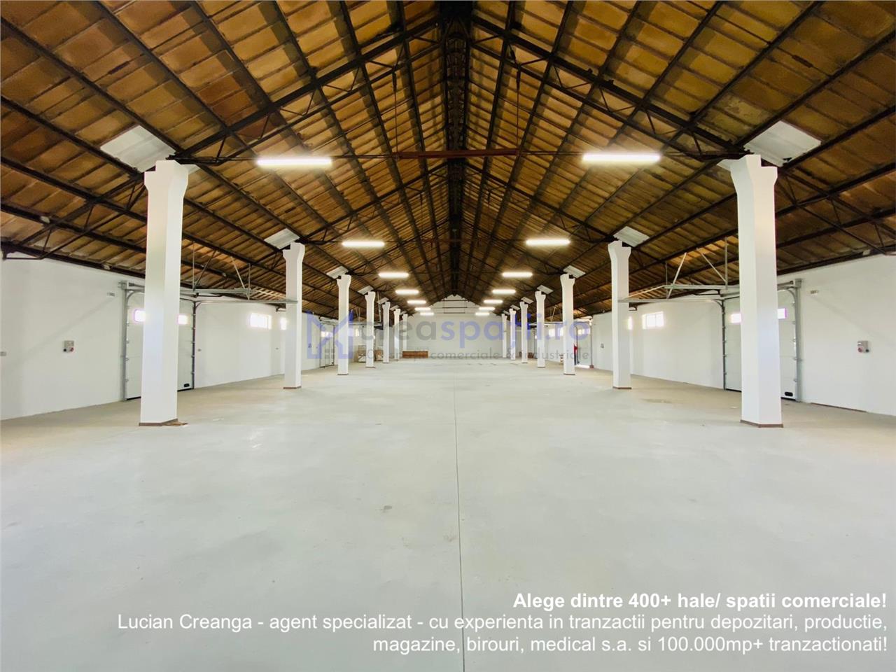 Hala depozitare, productie, showroom, de la 600mp la 1200mp, Lukoil Tg. Neamt