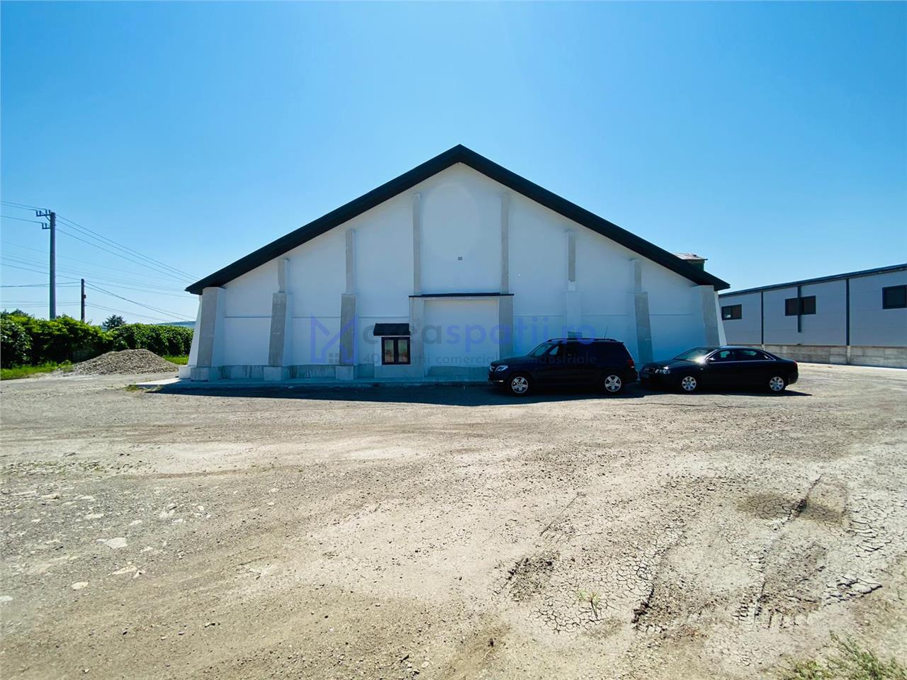 Hala depozitare, productie, showroom, de la 600mp la 1200mp, Lukoil Tg. Neamt