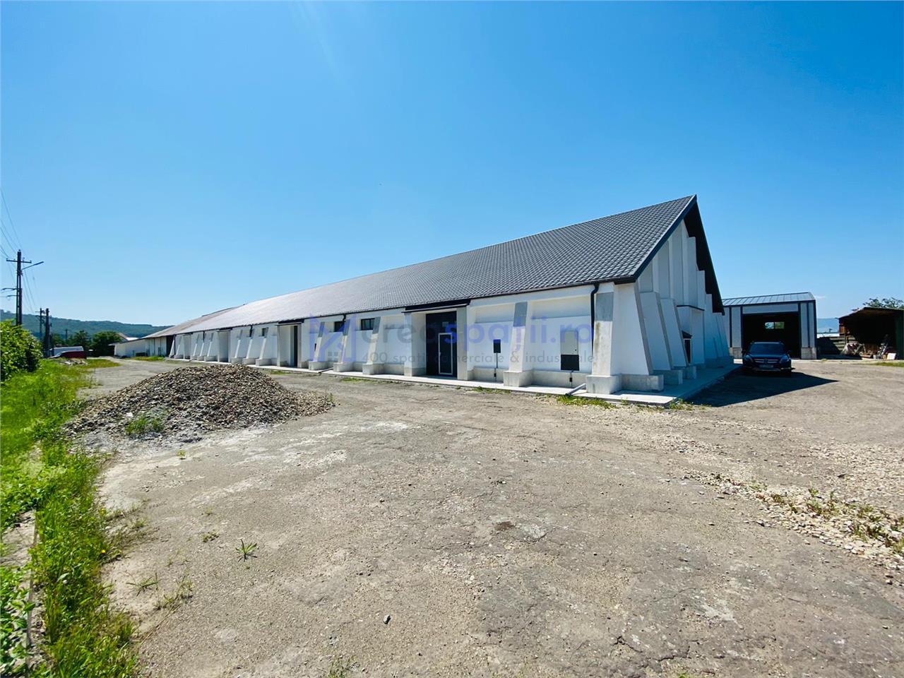 Hala depozitare, productie, showroom, de la 600mp la 1200mp, Lukoil Tg. Neamt
