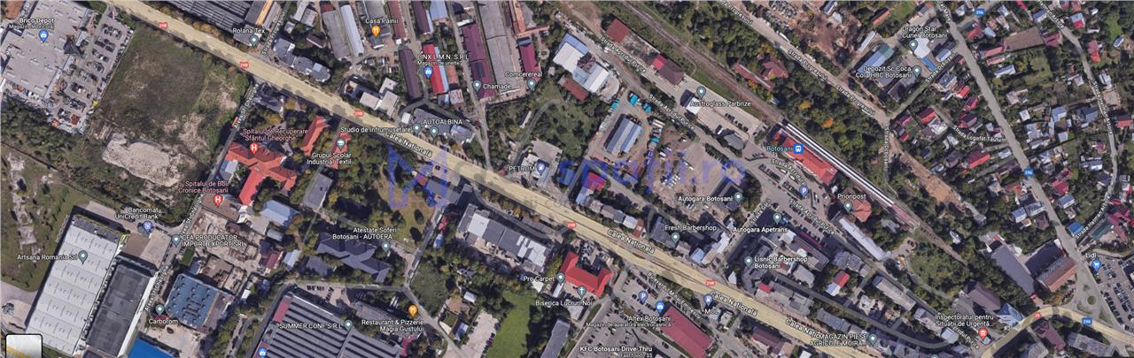 Platforma de la 1000mp la 8900mp, cladiri, Petrom Botosani