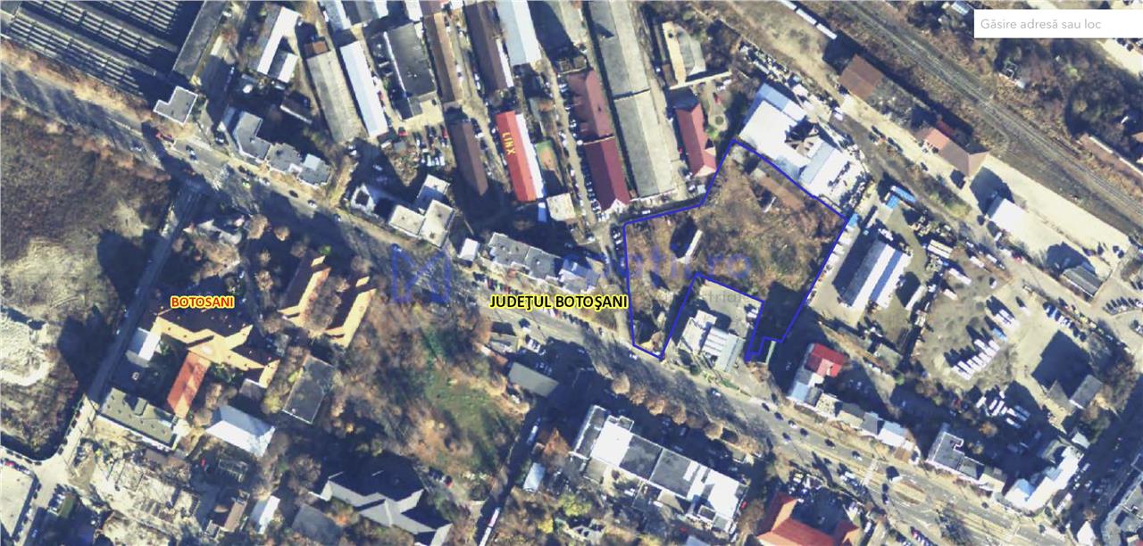 Platforma de la 1000mp la 8900mp, cladiri, Petrom Botosani