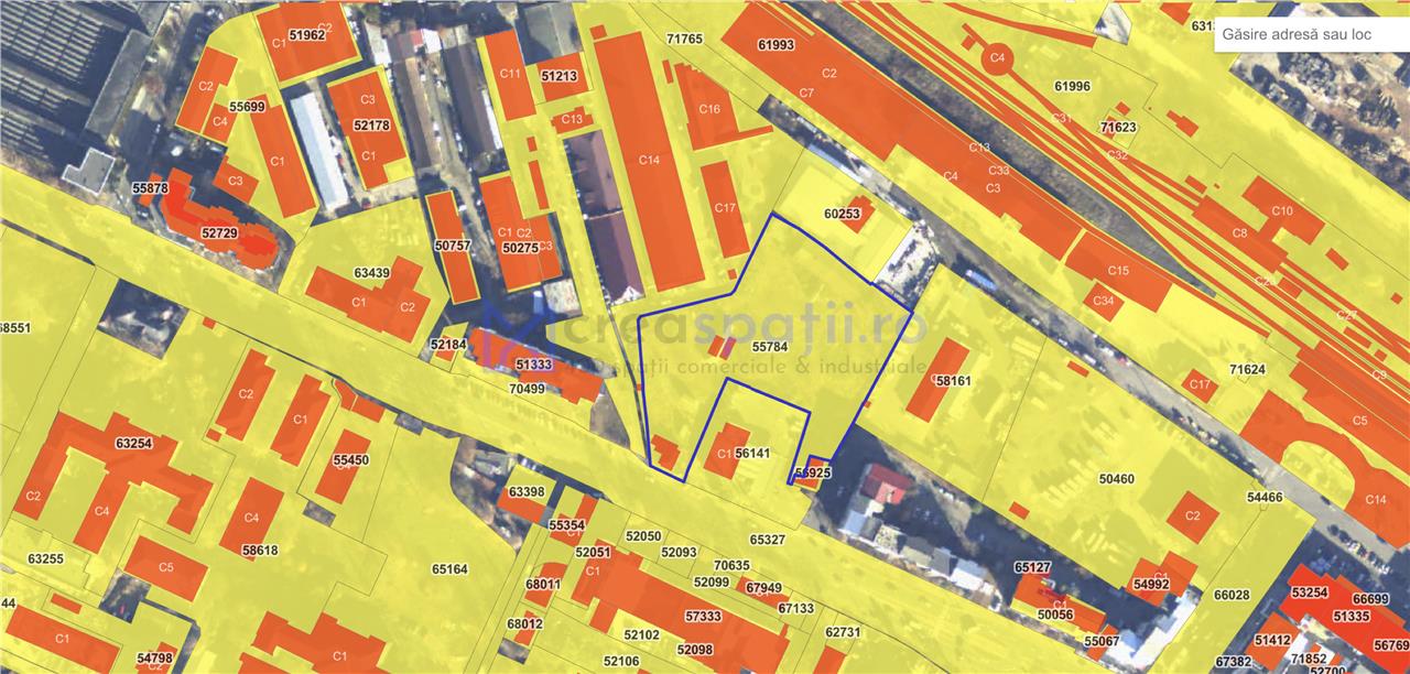 Platforma de la 1000mp la 8900mp, cladiri, Petrom Botosani
