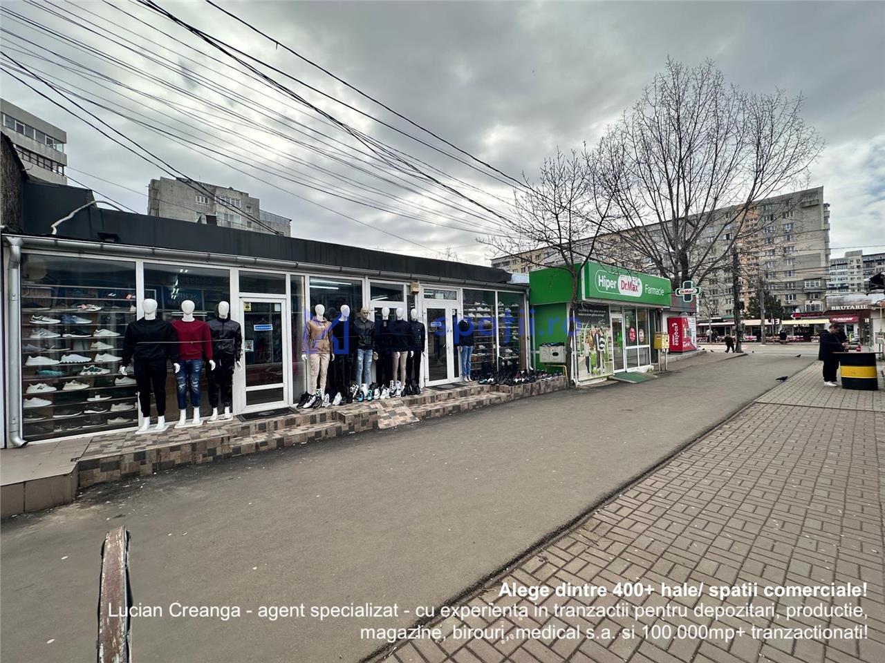 Spatiu comercial de la 33mp la 95mp, Alexandru, langa dr. Max