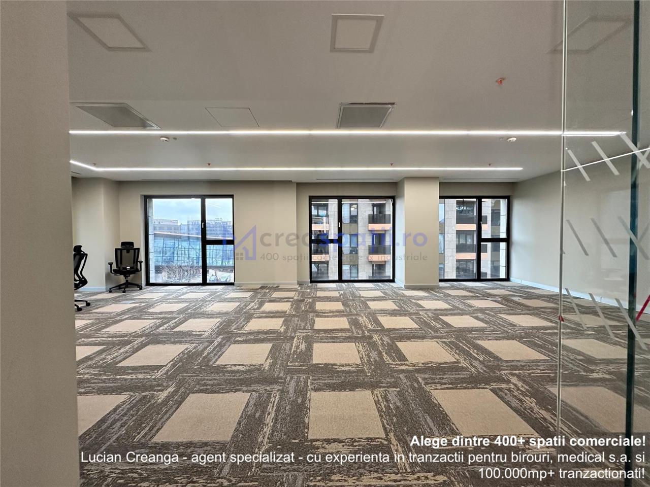 Spatiu birouri premium, 117mp, centru, zona Palas