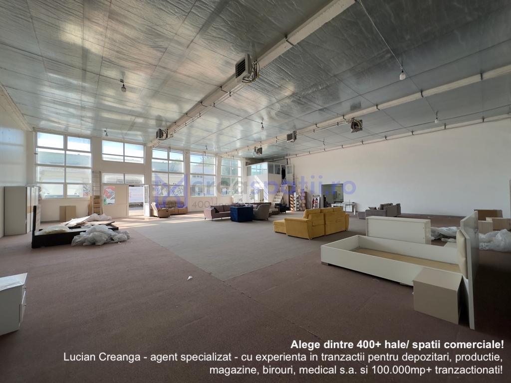 Showroom 457mp langa Carrefour, Kaufland, magazine tehnice