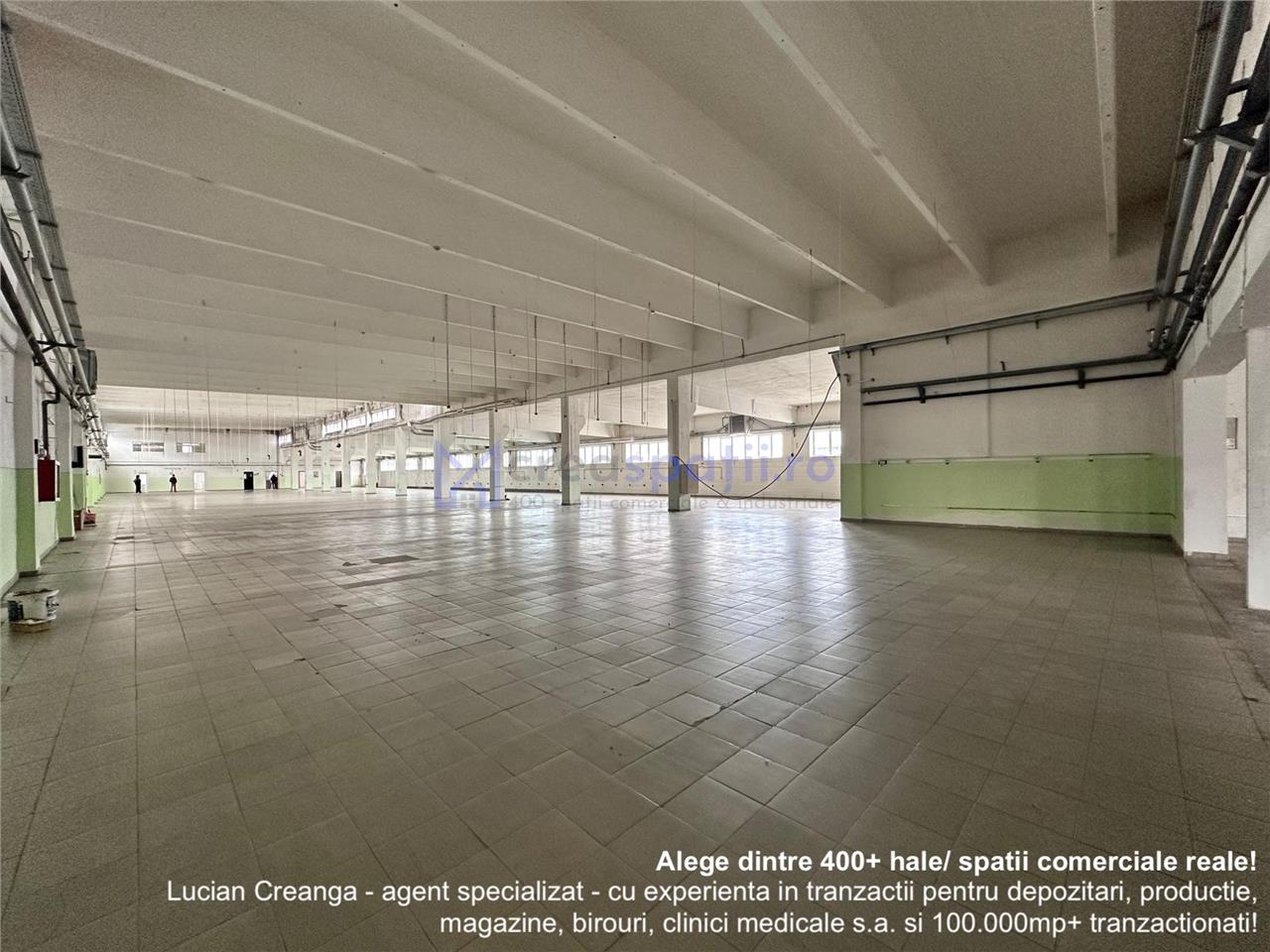 Hale/ spatii de inchiriat in jud. Iasi, Pascani, de la 500mp la 5000mp