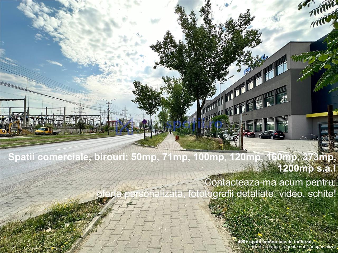 Spatiu comercial, birouri, de la 50mp la 1200mp, zona Carrefour, Calea Chisinaului