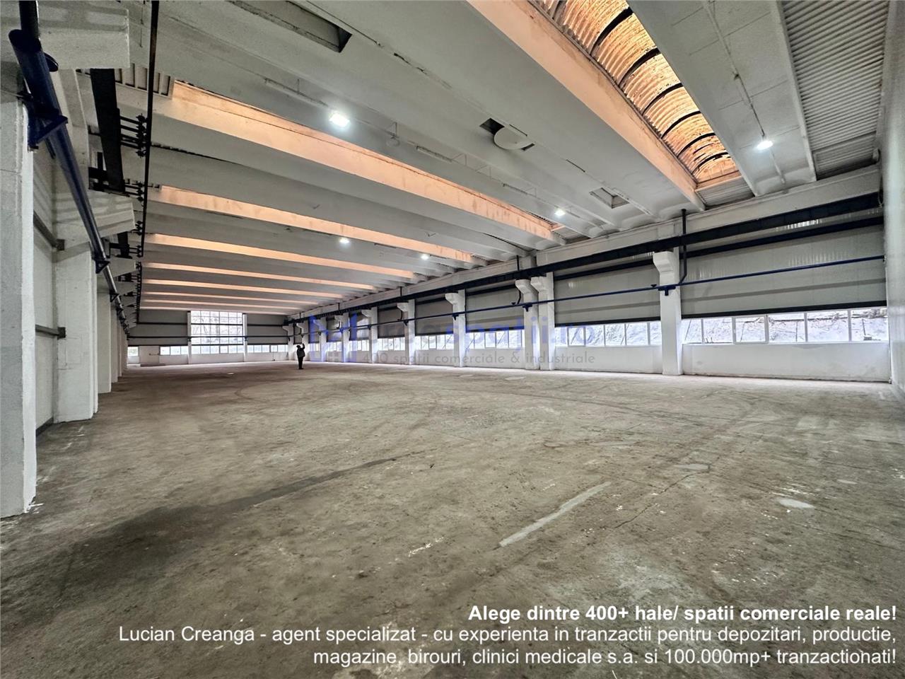 Inchiriere hala renovata Tatarasi Iasi, 990mp, zona noul Lidl