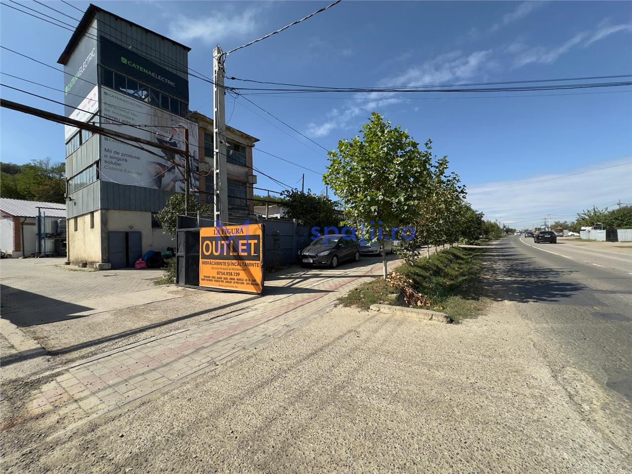 Spatiu comercial/ hala Iasi  Tomesti, 60mp+, zona Pro Invest