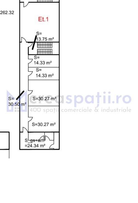 Spatiu birou de inchiriat, 158mp, langa Carrefour si Kaufland