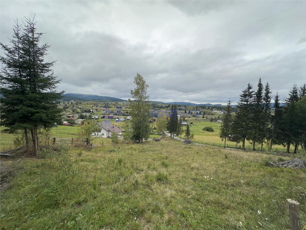 Teren la asfalt si priveliste frumoasa, 1000mp, Neagra Sarului