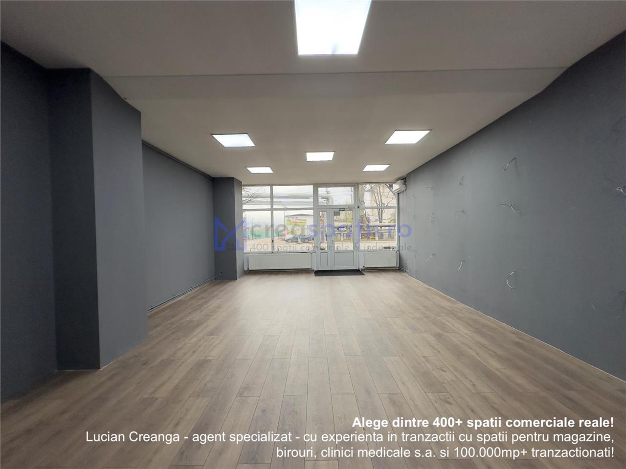 Spatiu comercial vitrat 78mp, zona Carrefour Felicia