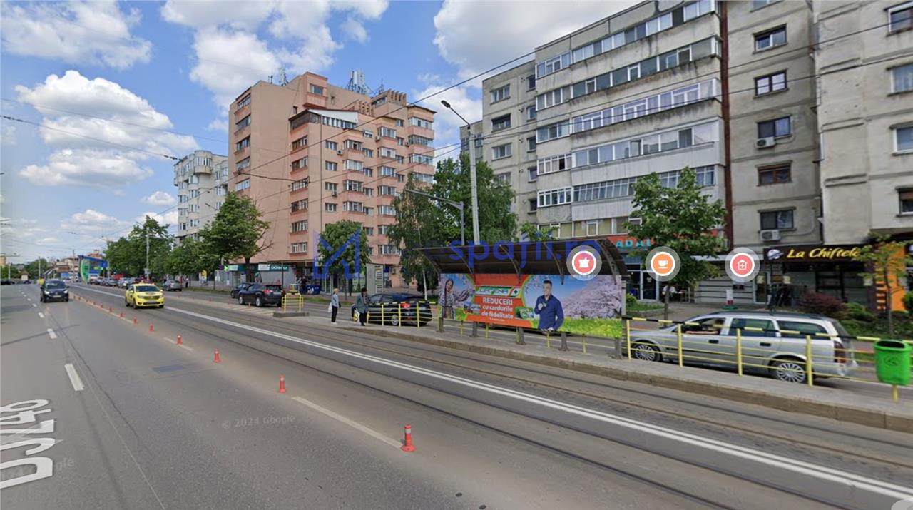 Spatiu comercial Iasi Nicolina vad intens, 40mp, benzinaria Mol