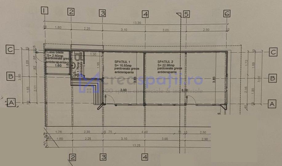 Spatiu comercial Iasi Nicolina vad intens, 40mp, benzinaria Mol