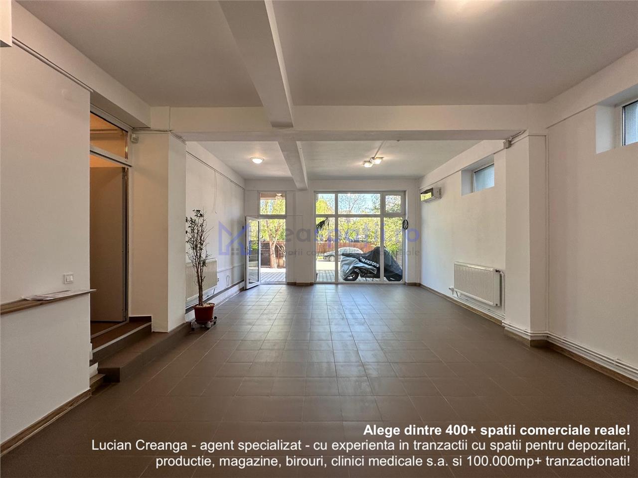 Spatiu comercial/ birou/ medical semicentru Iasi, 76mp, zona Palas