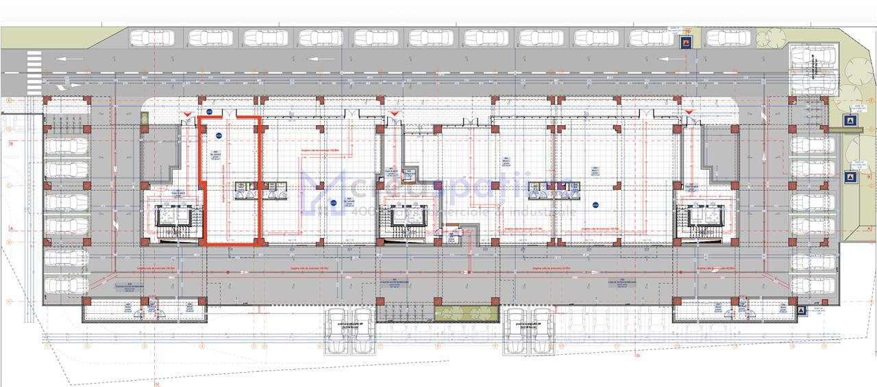 Spatiu comercial Iasi, Pacurari, 70mp, zona Alpha Bank