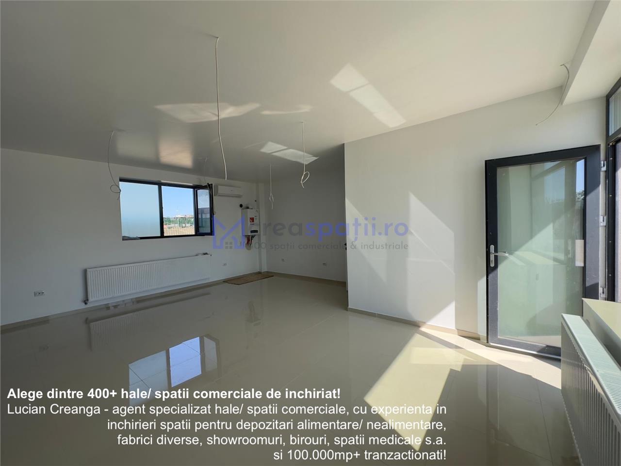 Spatii birouri, showroom, depozit, de la 36mp la 72mp, zona Mall Moldova