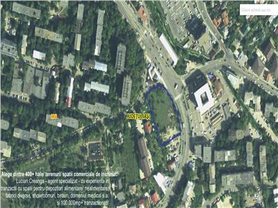 Teren comercial, 4510mp, intersectia Carrefour Doi Baieti