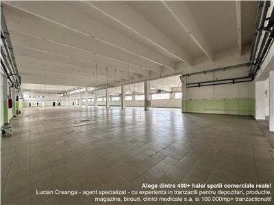 Hale/ spatii de inchiriat in jud. Iasi, Pascani, de la 500mp la 5000mp